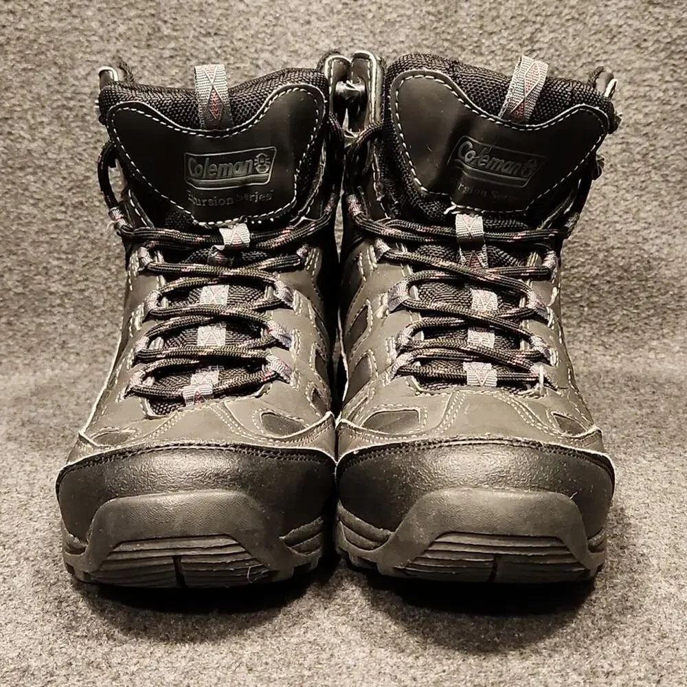 COLEMAN EXCURSION SERIES Kerry ISJ/5518 Black Gray Trail Boots Mens 8M